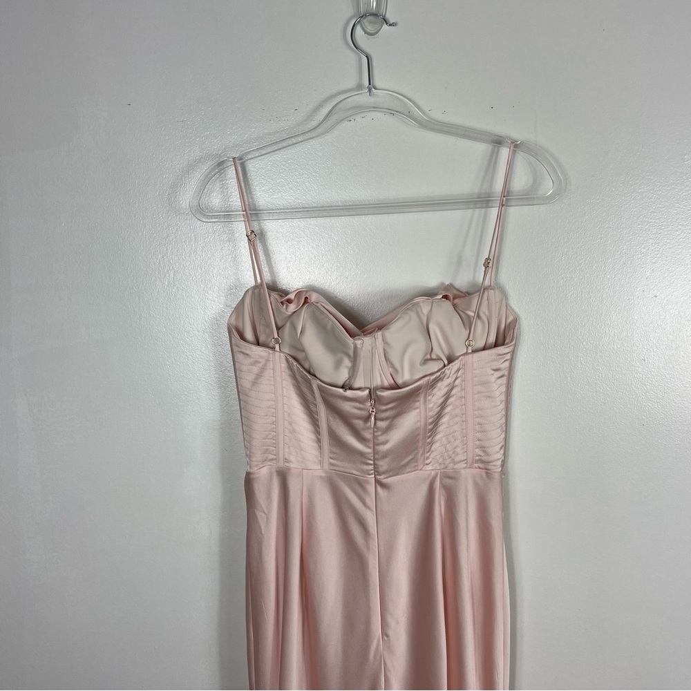 House of CB Charmaine Pink Blush Corset Dress - Picture 7 of 8